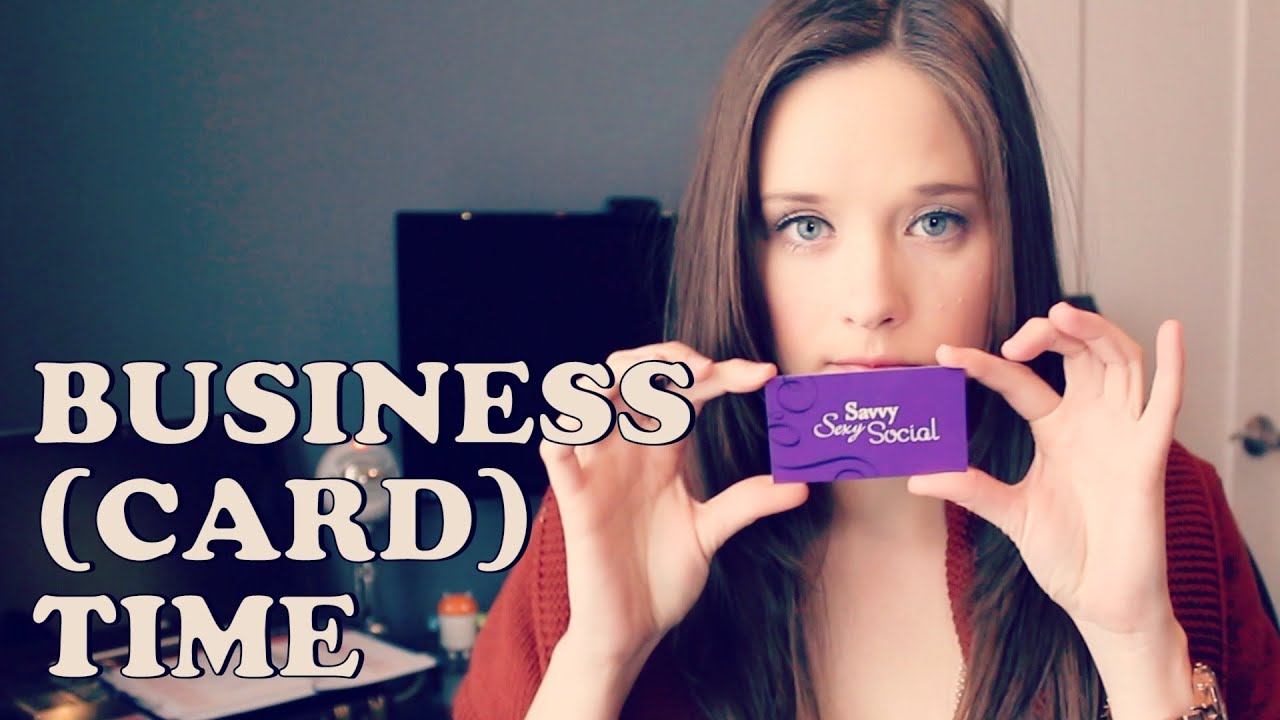 Business Cards: What Goes On There?