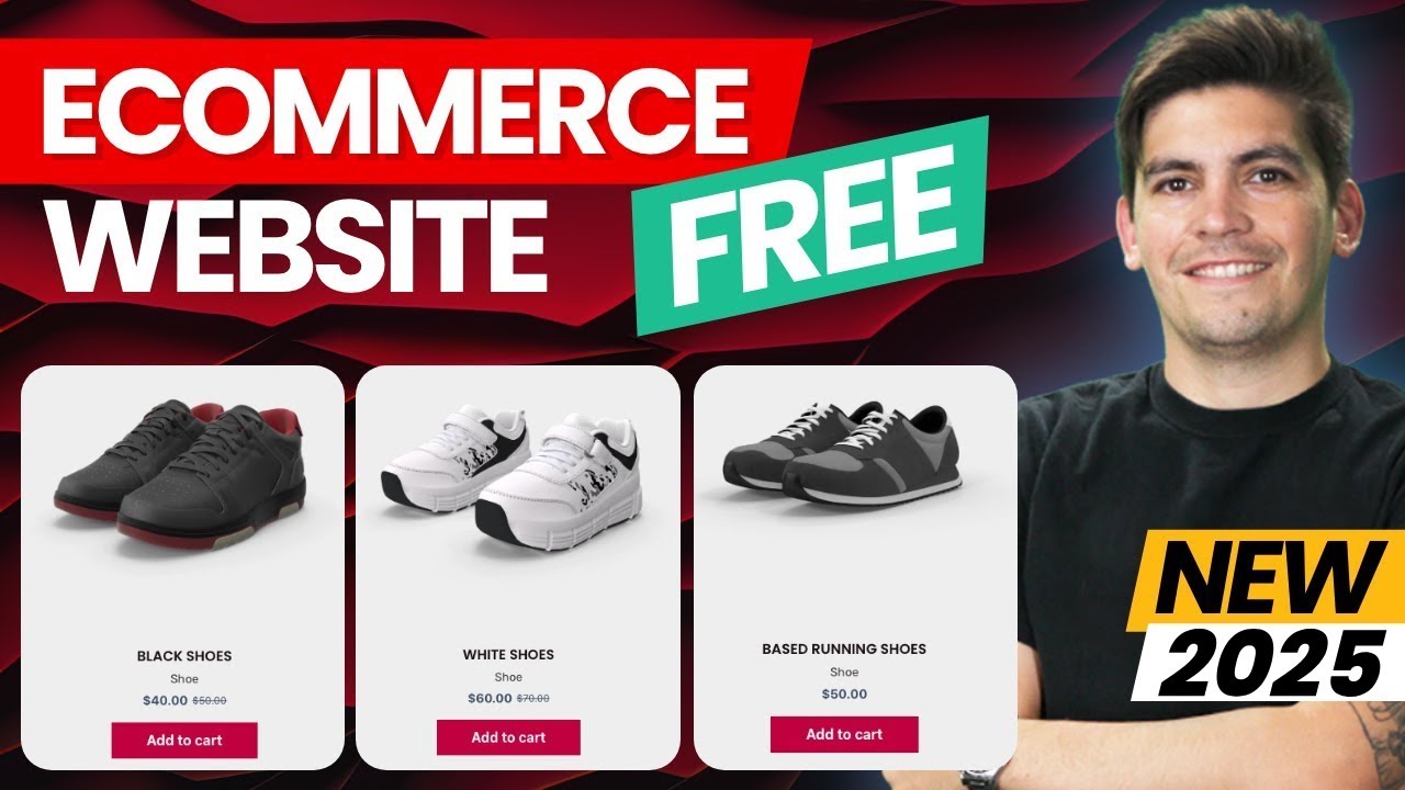 How To Make A FREE eCommerce Website With WordPress 2024 🛒