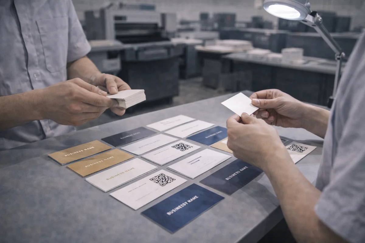 business card printing guide