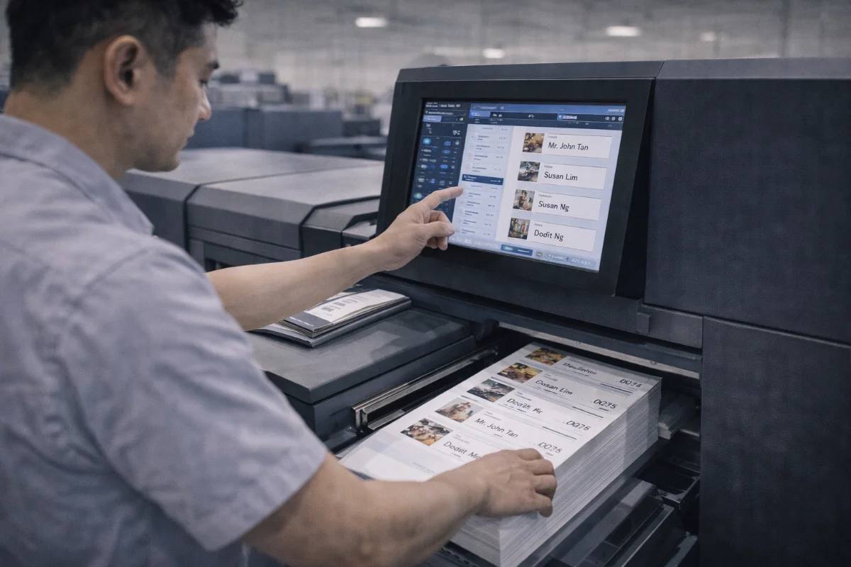 variable data printing services