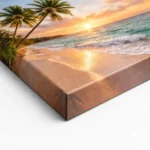 canvas prints wrap side view