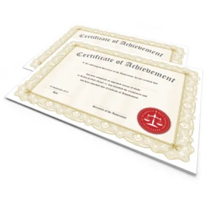 certificates printing singapore