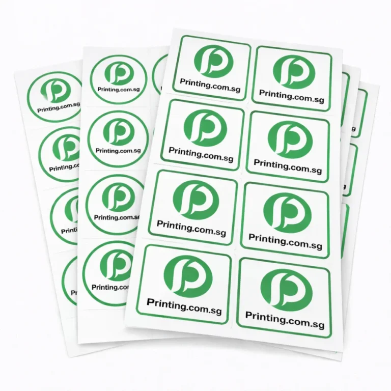 custom label stickers printing singapore