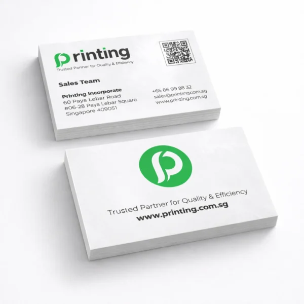 express business cards printing singapore side view