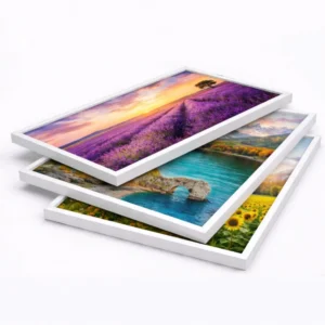 form board signs white framing