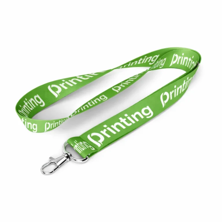 lanyards printing green colour