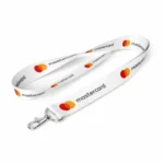 lanyards printing white colour