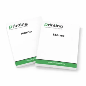 memo pads printing singapore