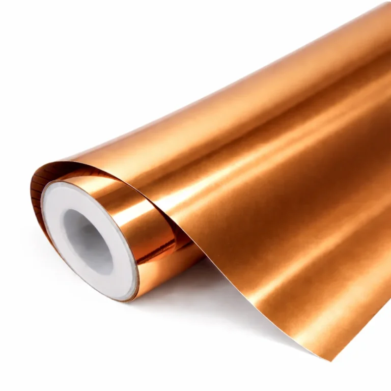metallic copper foil