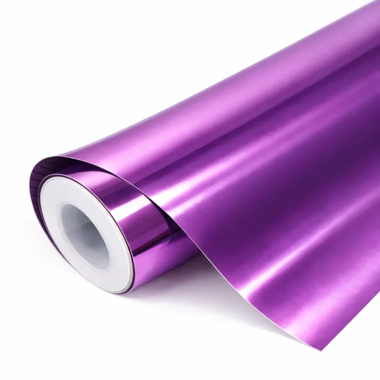 metallic purple foil