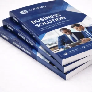 perfect bound close up view