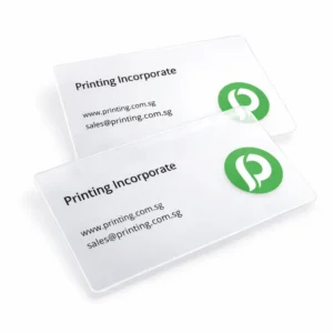 plastic business cards