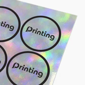 rainbow hologram sticker