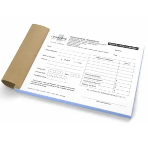 receipt books printing singapore