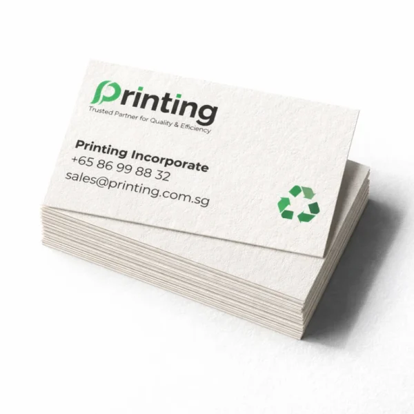 recycled business cards printing singapore stack