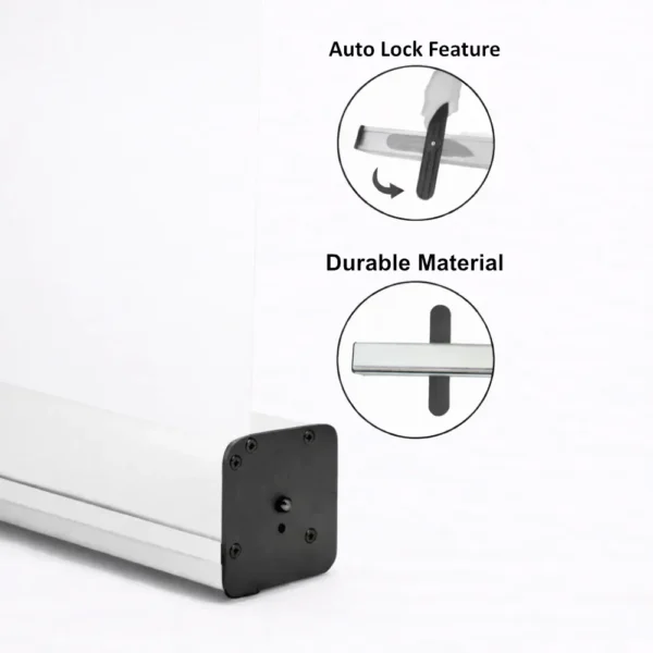 rollup stands budget features