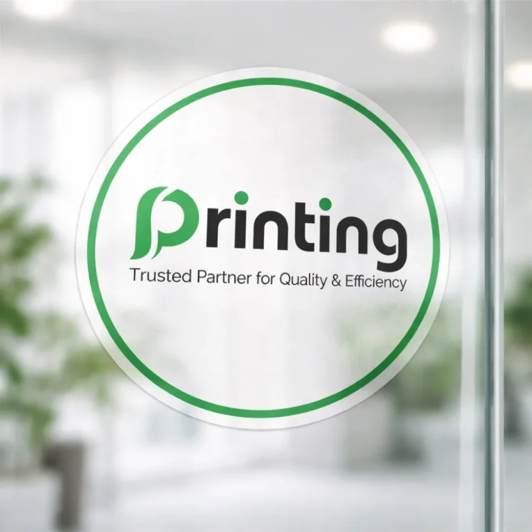 round transparent stickers