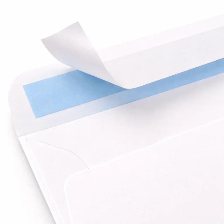 self seal envelope close up
