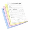 service maintenance forms printing