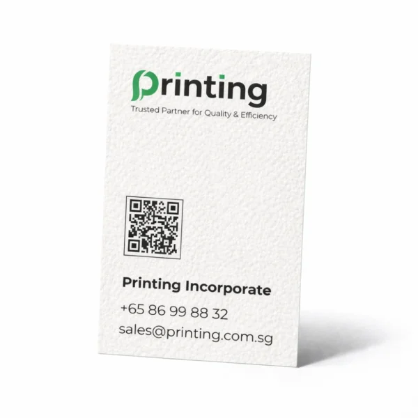 textured business cards printing singapore vertical hammer paper
