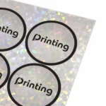 triangle hologram sticker