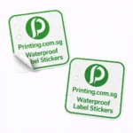 waterproof label stickers printing singapore