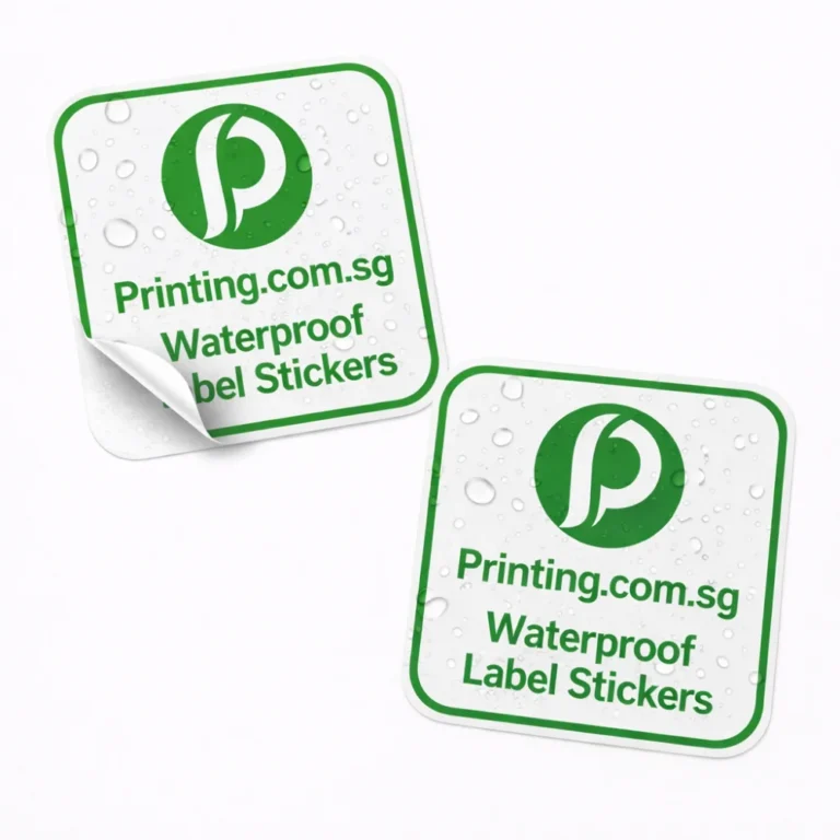waterproof label stickers printing singapore