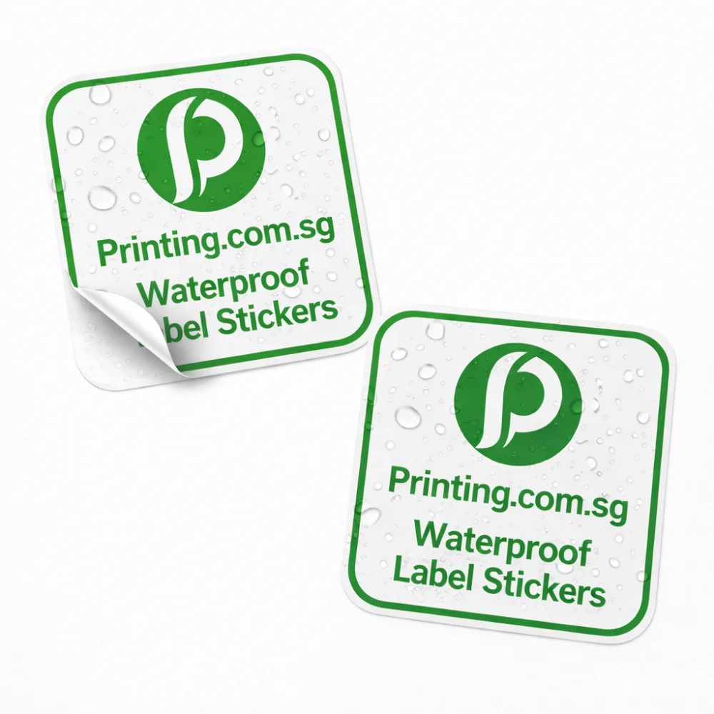 waterproof label stickers printing singapore