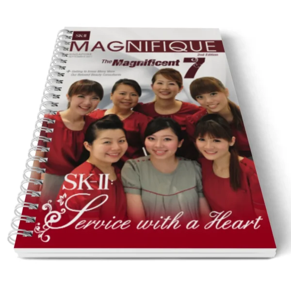 wire o booklets printing singapore closeup view