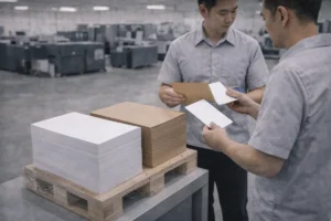 eco friendly paper and sustainable printing materials