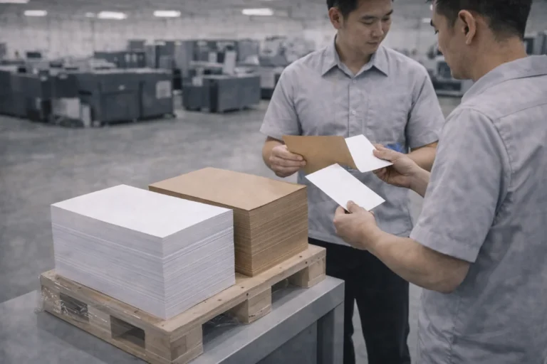 eco friendly paper and sustainable printing materials