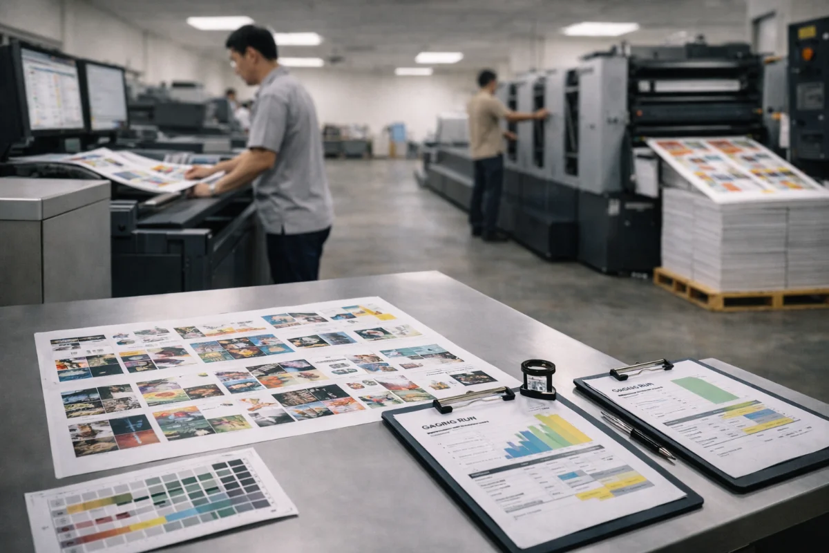 gang run vs dedicated press runs gang run vs dedicated press runs