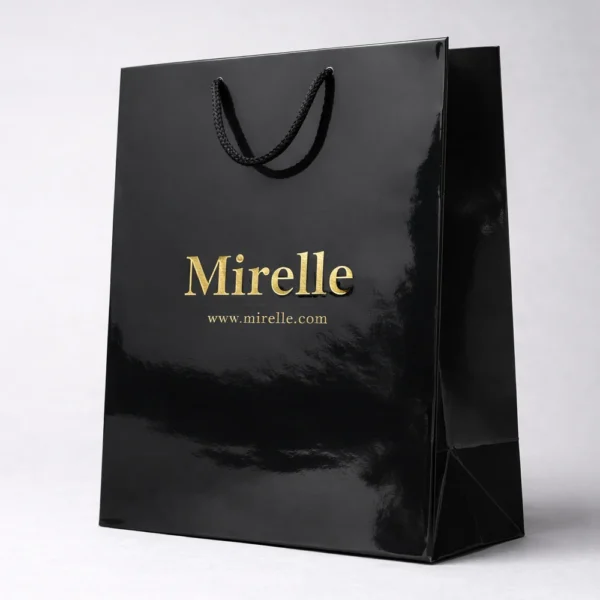 paper bags printing glossy