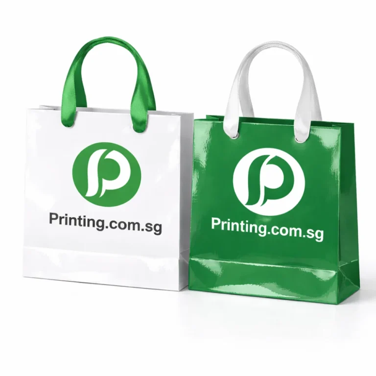 ribbon handles paper bags