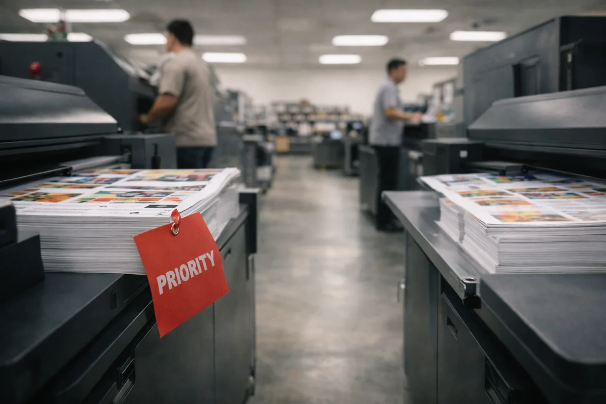 rush orders vs standard production